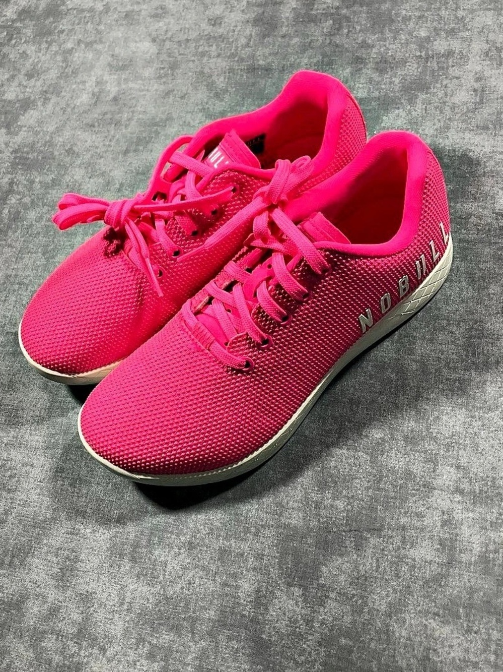 Nobull Women's Outwork Shoes Pink & Cream Athletic Shoes Women's US 7.5